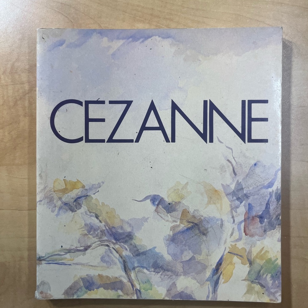 CEZANNE 1982 Impressionist Painter Art Book In French